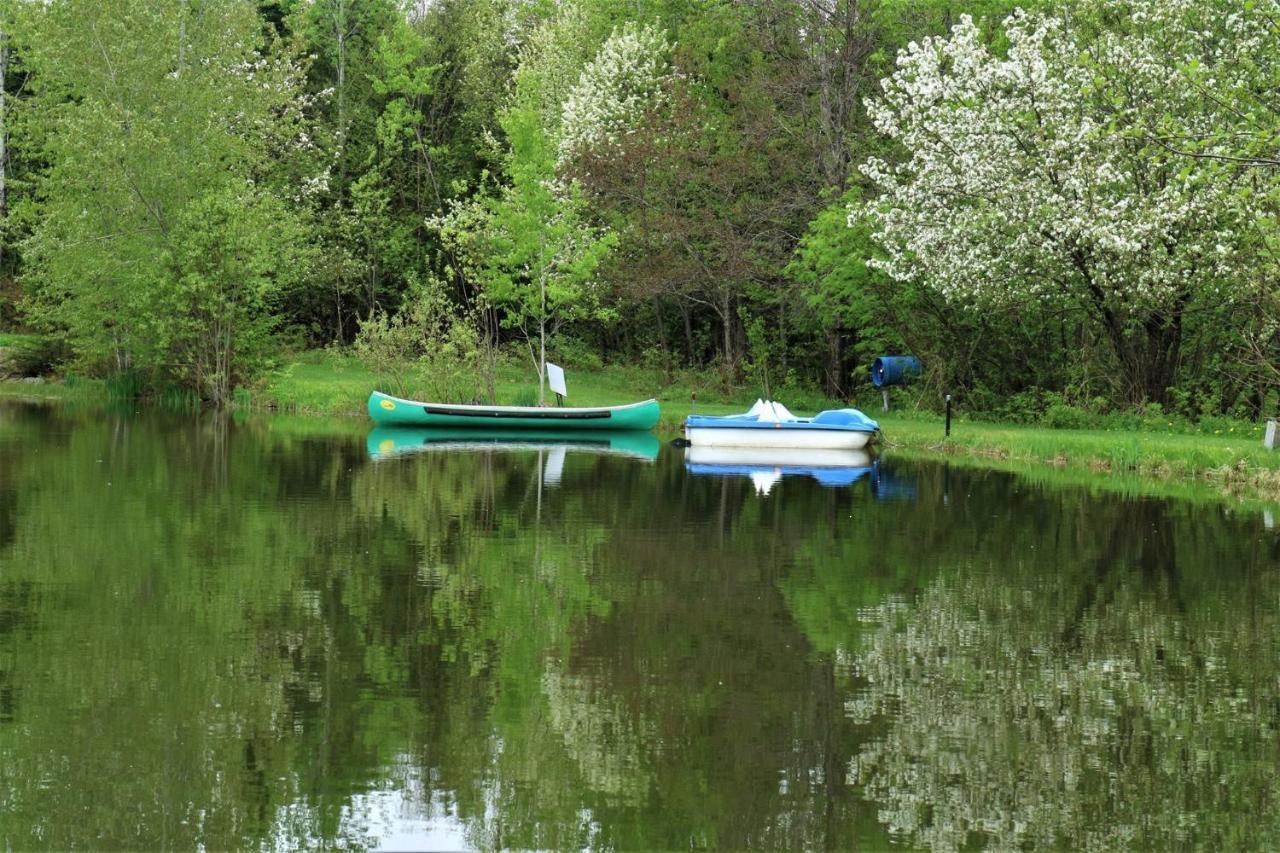 Camping Chalets Spas Pignons Rouges Saint Romain Esterno foto