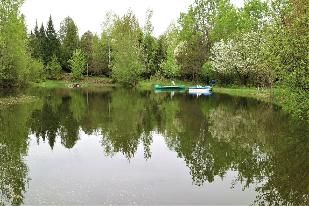 Camping Chalets Spas Pignons Rouges Saint Romain Esterno foto